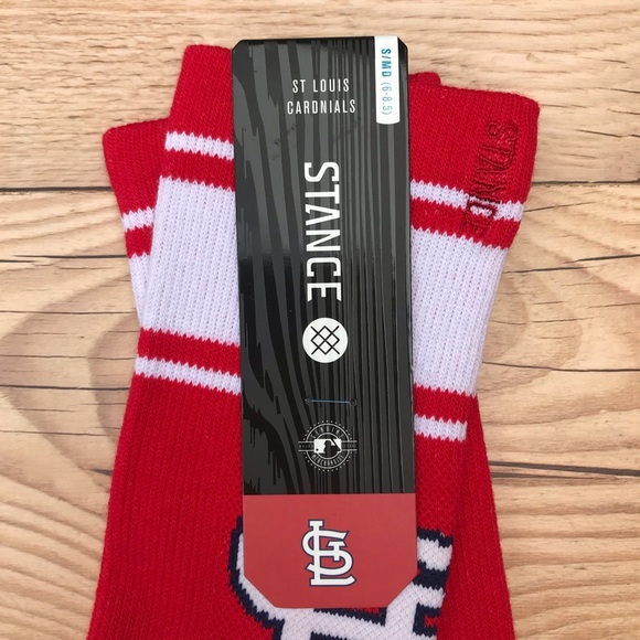 Stance MLB Saint Louis Cardinals Crew Socks - Picture 3 of 16